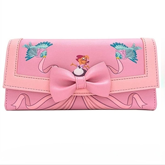 Loungefly Handbags - Loungefly Cinderella 70th Anniversary Dress Flap Wallet Disney